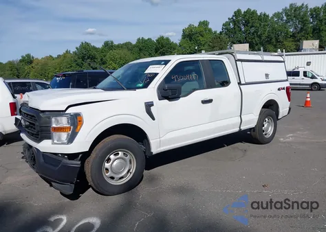 2022 Ford F-150 Xl из США, поврежденный, VIN 1FTEX1EBXNKD27874